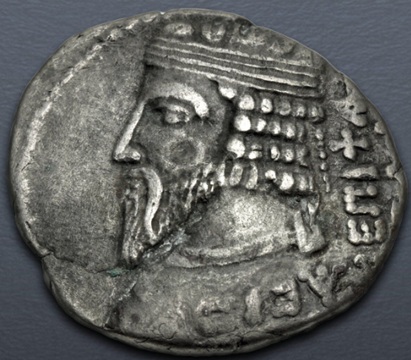 Gotarzes II, 45-46 CE (Parthia - Seleukeia on the Tigris mint - BI Tetradrachm)